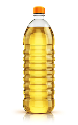 This is a picture of canola oil which is a vegetable oil. The picture depicts one of the foods that cause inflammation.