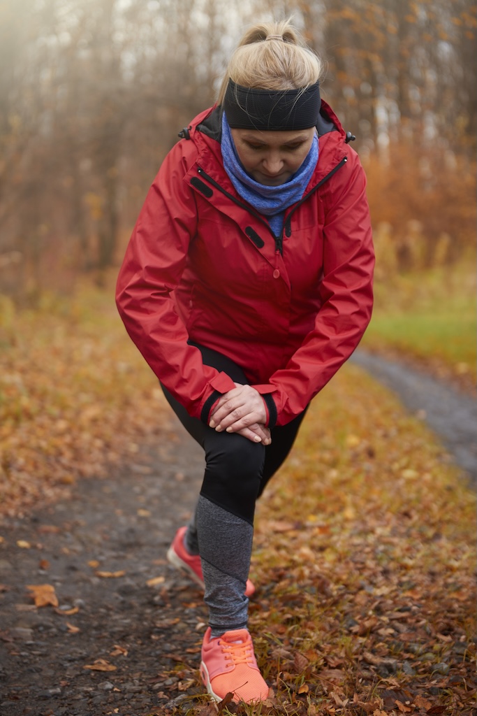 Knee pain when walking
