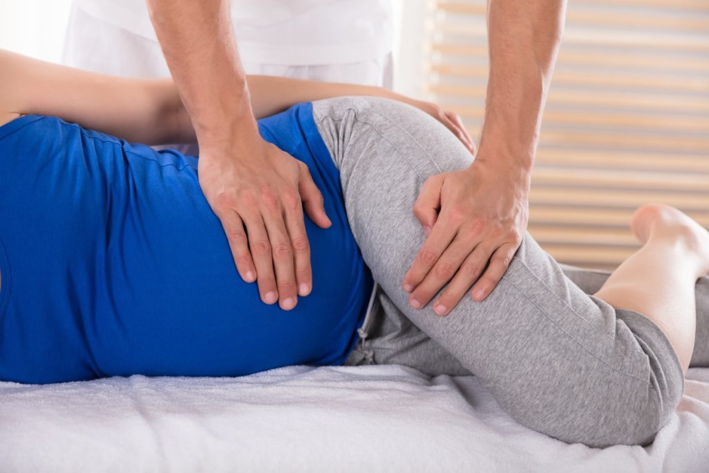 Chiropractic care for a pregnant woman